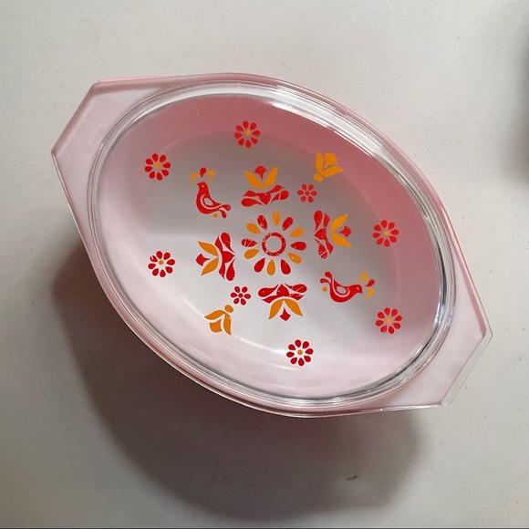 Vintage Pyrex Friendship 2.5 QT Casserole Dish - Picture 1 of 9